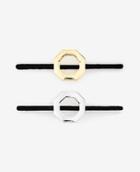 Ann Taylor Geo Hair Tie Set