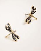Ann Taylor Dragonfly Stud Earrings