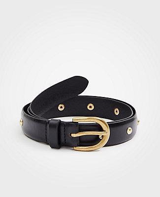 Ann Taylor Metallic Studded Belt
