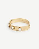 Ann Taylor 3 Crystal Hinge Cuff