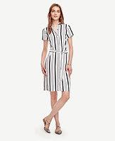 Ann Taylor Striped Shirtdress