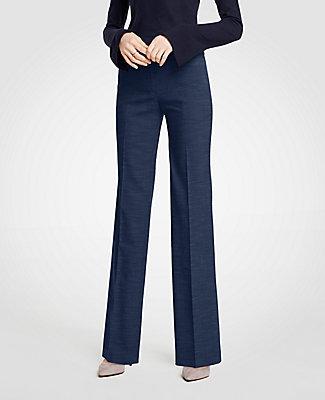 Ann Taylor The Trouser In Textured Stretch