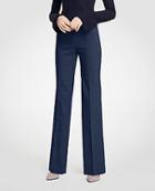 Ann Taylor The Trouser In Textured Stretch