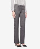 Ann Taylor The Straight Leg Pant In Sharkskin - Curvy Fit