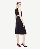 Ann Taylor Back Slit Sweater Dress