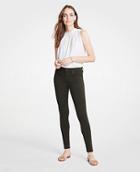 Ann Taylor Modern Skinny Jeans In Wild Moss Wash