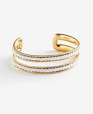 Ann Taylor Rope Cuff Bracelet