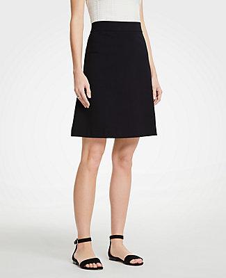 Ann Taylor Ponte A-line Skirt