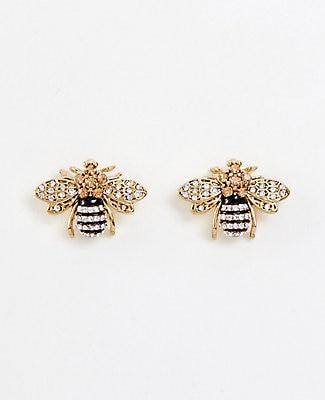 Ann Taylor Bee Stud Earrings