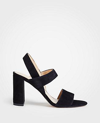 Ann Taylor Lorna Suede Sandals