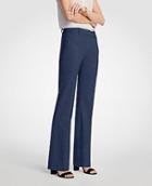 Ann Taylor The Trouser In Textured Stretch - Curvy Fit