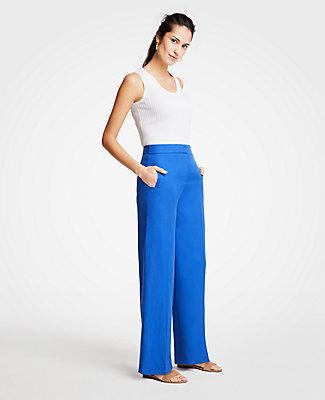 Ann Taylor Drapey Full Length Pants