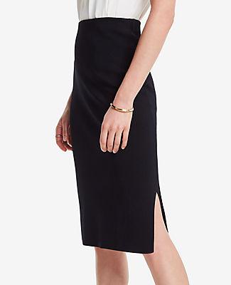 Ann Taylor Side Slit Sweater Skirt