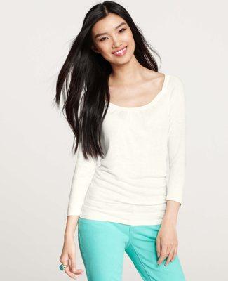 Ann Taylor Square Neck Sweater