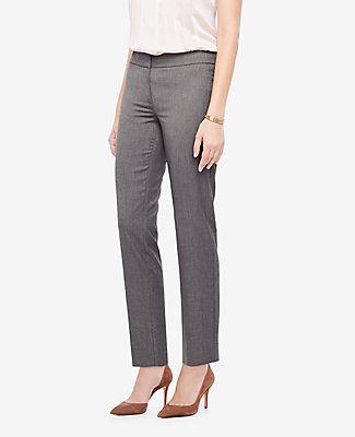 Ann Taylor The Ankle Pant In Sharkskin - Curvy Fit