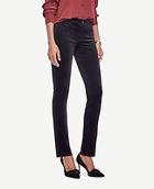 Ann Taylor Modern Skinny Velvet Jeans