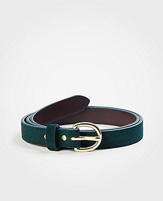 Ann Taylor Suede Trouser Belt