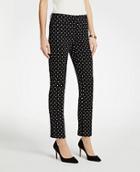 Ann Taylor The Ankle Pant In Polka Dot - Curvy Fit