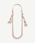 Ann Taylor Pearlized Ribbon Necklace