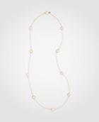 Ann Taylor Mother Of Pearl Station Necklace