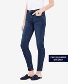 Ann Taylor Modern All Day Skinny Jeans In Mariner Wash