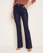 Ann Taylor Flare Trouser Jeans In Classic Rinse Wash