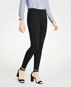 Ann Taylor Curvy Performance Stretch Skinny Jeans In Black