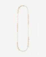 Ann Taylor Pearlized Bobble Necklace