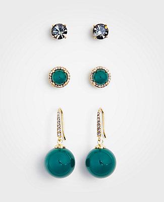 Ann Taylor Boxed Earring Set