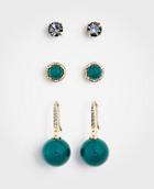 Ann Taylor Boxed Earring Set