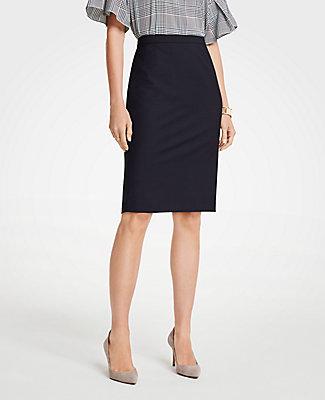 Ann Taylor Pencil Skirt In Tropical Wool