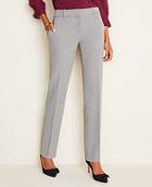 Ann Taylor The Straight Pant In Houndstooth