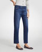 Ann Taylor Straight Crop Jeans