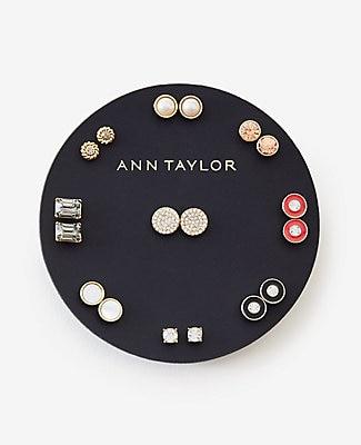 Ann Taylor Refined Stud Earring Set