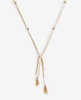 Ann Taylor Rope Pendant Necklace