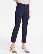 Ann Taylor The Ankle Pant In Pindot - Curvy Fit