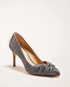 Ann Taylor Mila Glitter Knotted Pumps