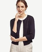 Ann Taylor Linen Blend Dress Cardigan