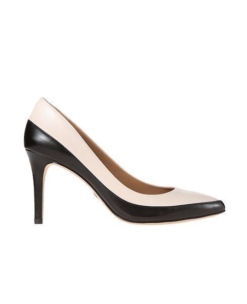Ann Taylor Alicia Colorblock Leather Pumps