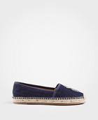 Ann Taylor Indie Denim Pineapple Stone Espadrilles