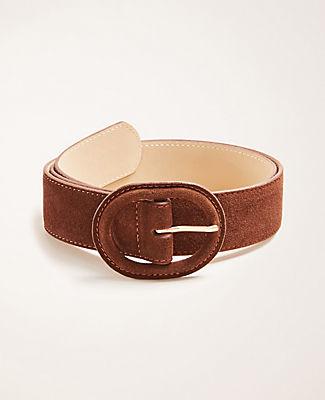 Ann Taylor Suede Wide Belt