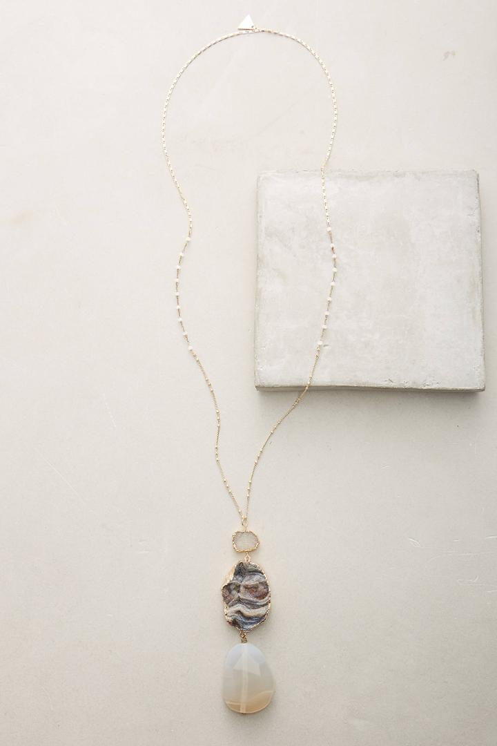 Anthropologie Snow Frost Necklace
