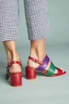 Miista Ivon Colorblocked Heeled Sandals