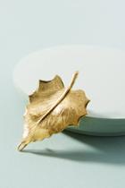 Anthropologie Fall Leaf Barrette