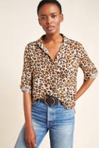 Cloth & Stone Lana Leopard Buttondown