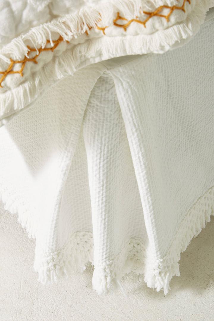 Anthropologie Liora Bed Skirt