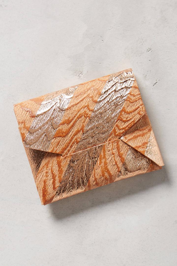 Carmine Woody Card Pouch