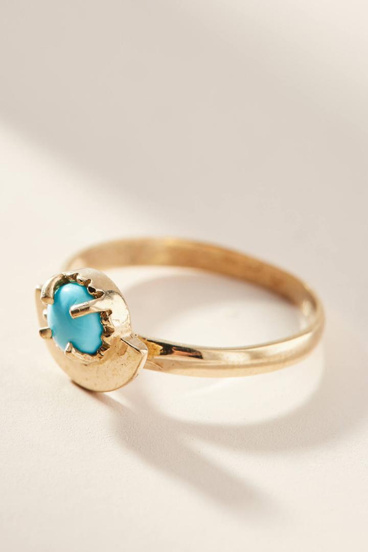 Anthropologie Sunrise Arc Ring