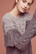 Laura Siegel Aumar Fringed Wool Pullover