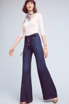 7 For All Mankind High-rise Wide-leg Palazzo Jeans